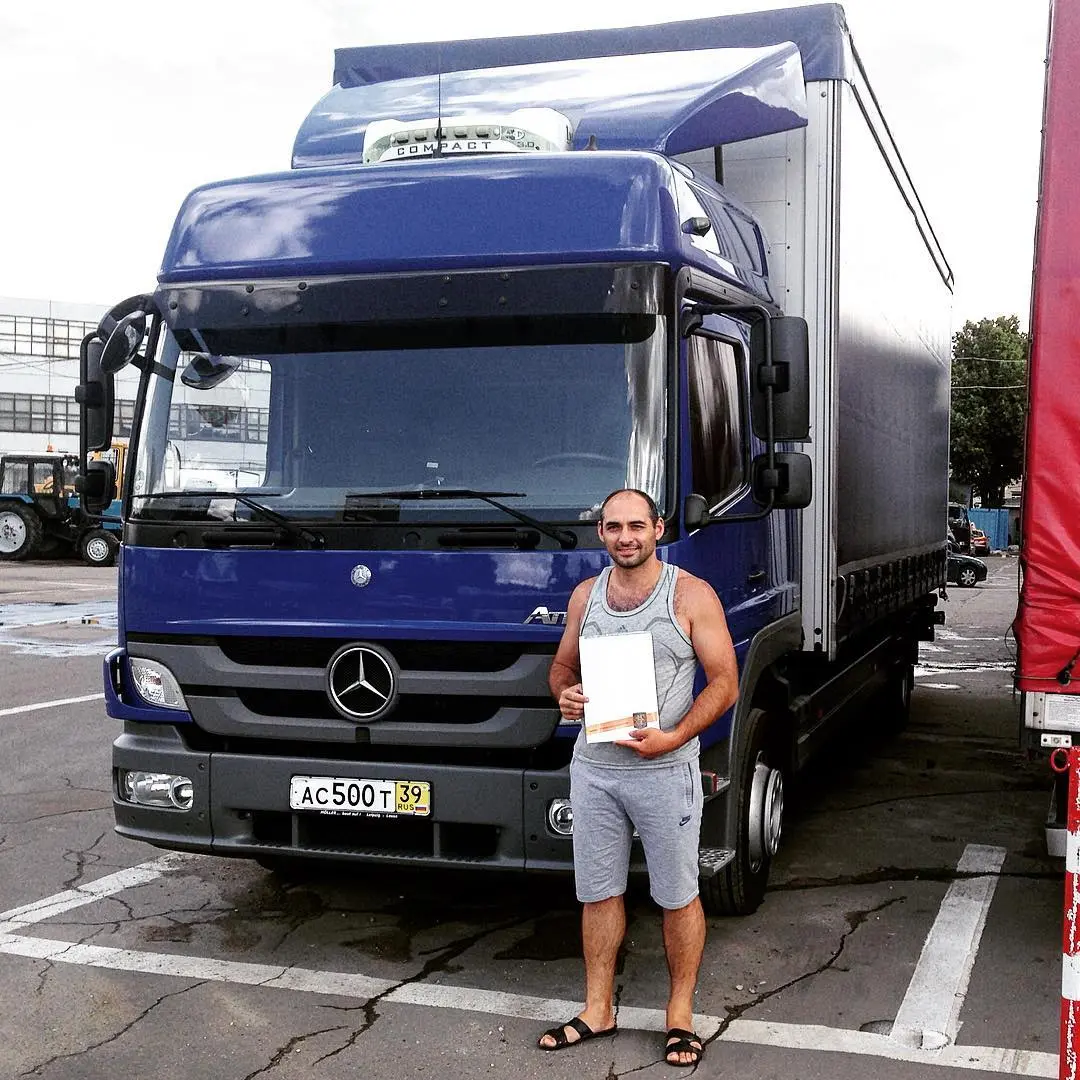Фотография покупателя Mercedes Atego 1224 штора, г. Ростов-на-Дону - регион отгрузки