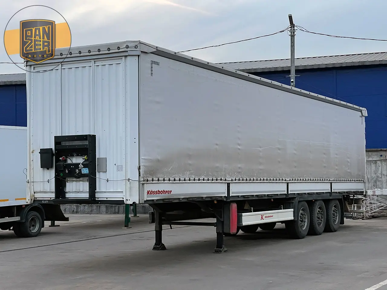 Kassbohrer XS, полуприцеп штора-борт 91м3, 2018 год, подъемная ось, состояние нового - фото 7