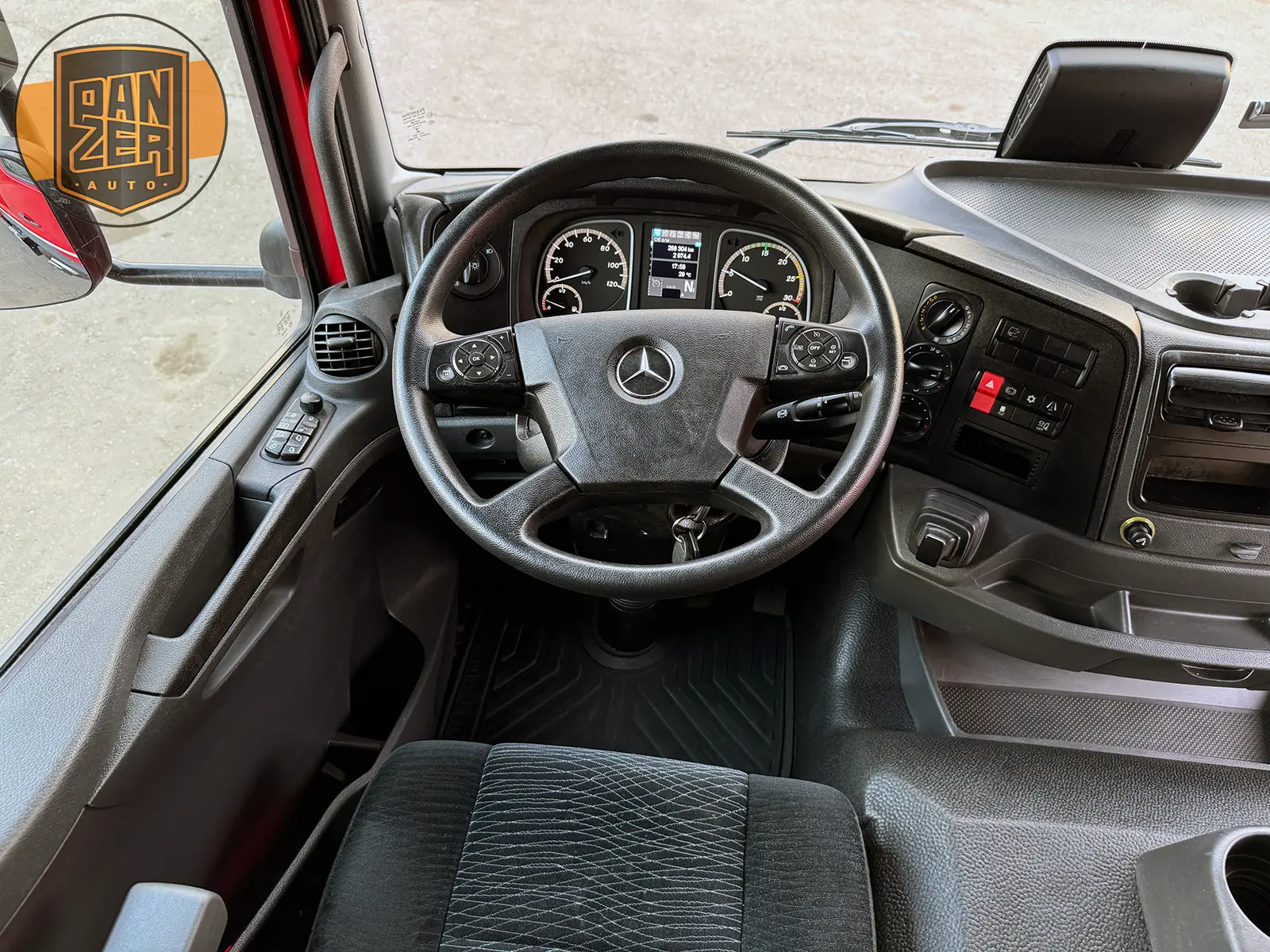 mercedes-benz atego 1230, 2019 год, фургон 18 палет с воротами 5