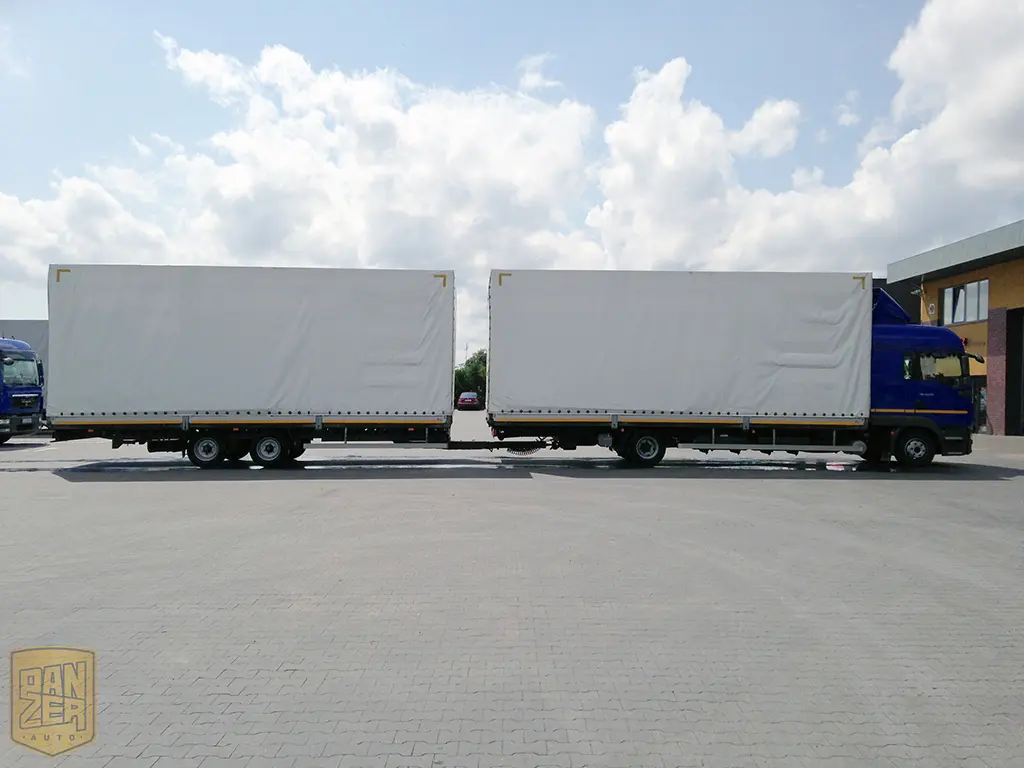 Автопоезд MAN, тент 120 м3, 2013 г, полная масса до 12 тонн - фото 4