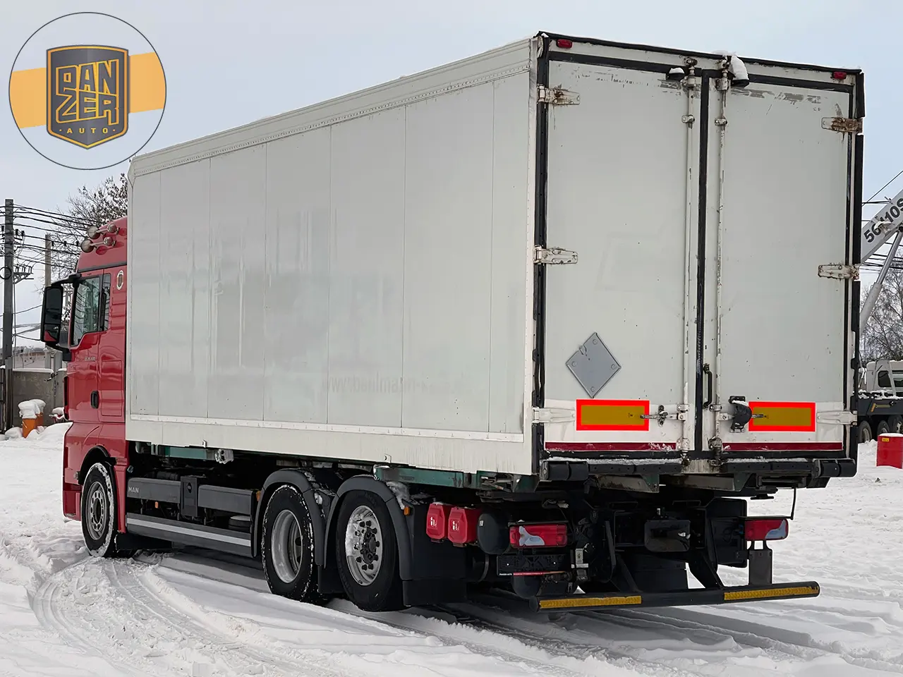 Тушевоз MAN TGX 26.440 6х2, 2015г, будка Schmitz 18 палет, ХОУ Carrier Supra 750, без пробега по РФ - фото 9
