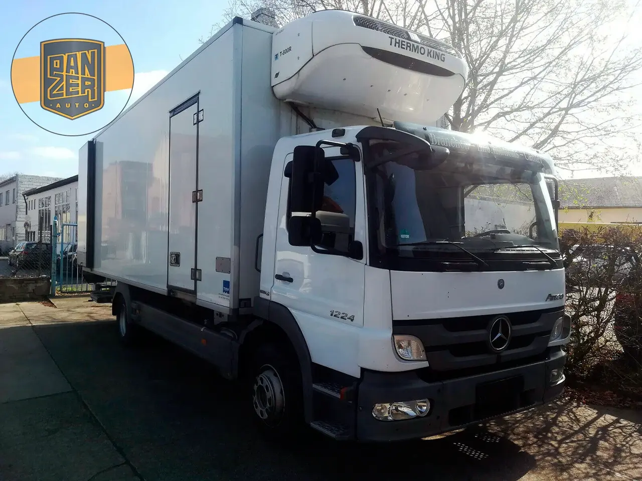 Mercedes Atego 1224L, рефрижератор 43 м3, гидролифт+ворота, без пробега по РФ - фото