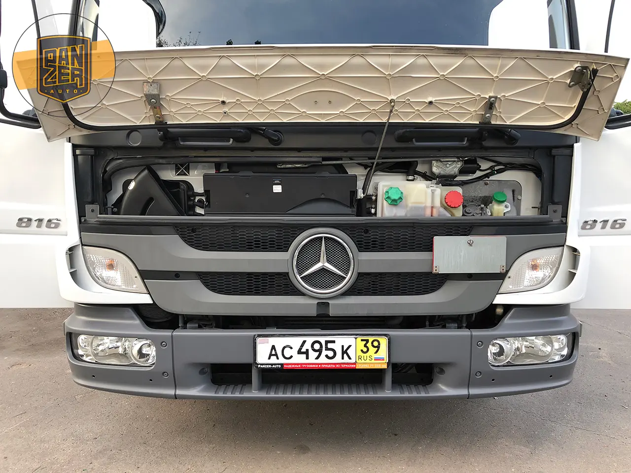 Mercedes Atego 816 L, фургон 36 кубов, 2012 год, гидролифт - фото 19