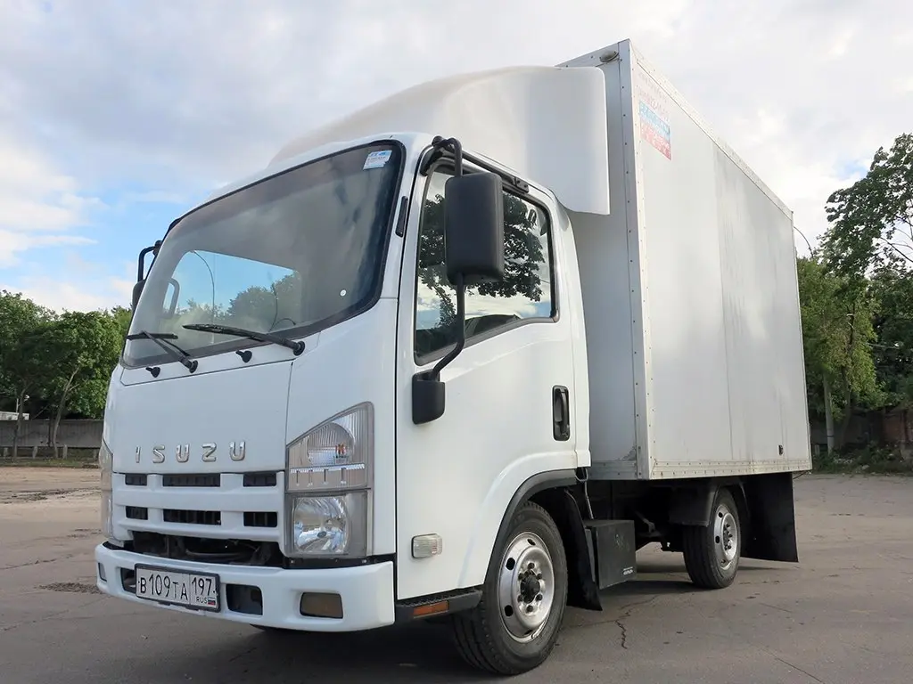 Isuzu NLR 85, 2010 г, фургон 13 кубов, категория В - фото