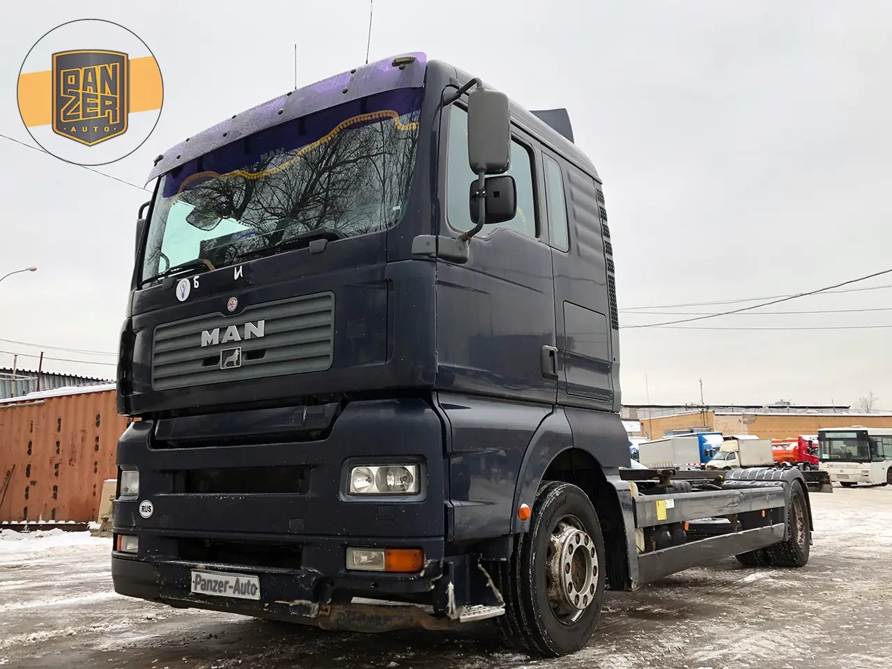MAN TGA 18.360 LL, контейнеровоз БДФ, десятитонник - фото 8