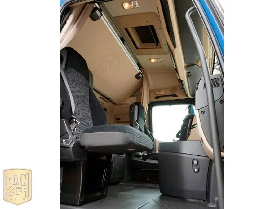 Mercedes-Benz Actros 2542 Stream Space, автопоезд фургон, Евро-5 - фото 7
