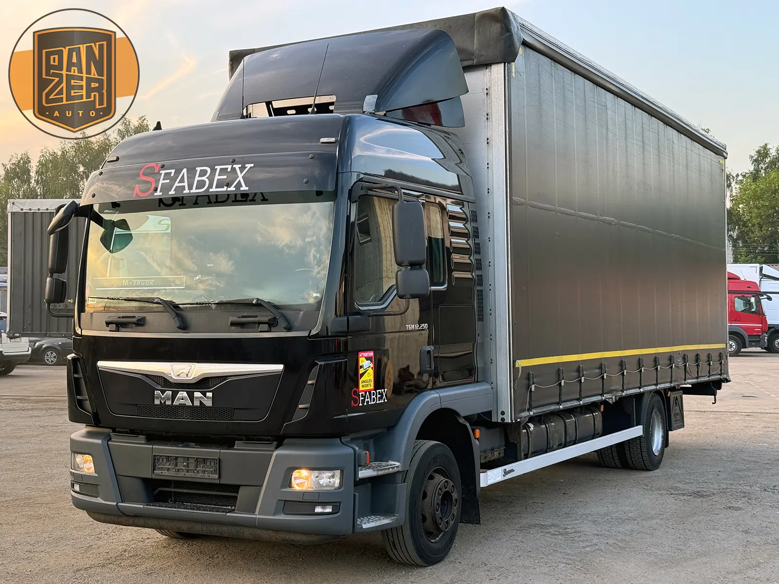 man tgm 12.250, 2015 года, штора 60 кубов, ворота 8