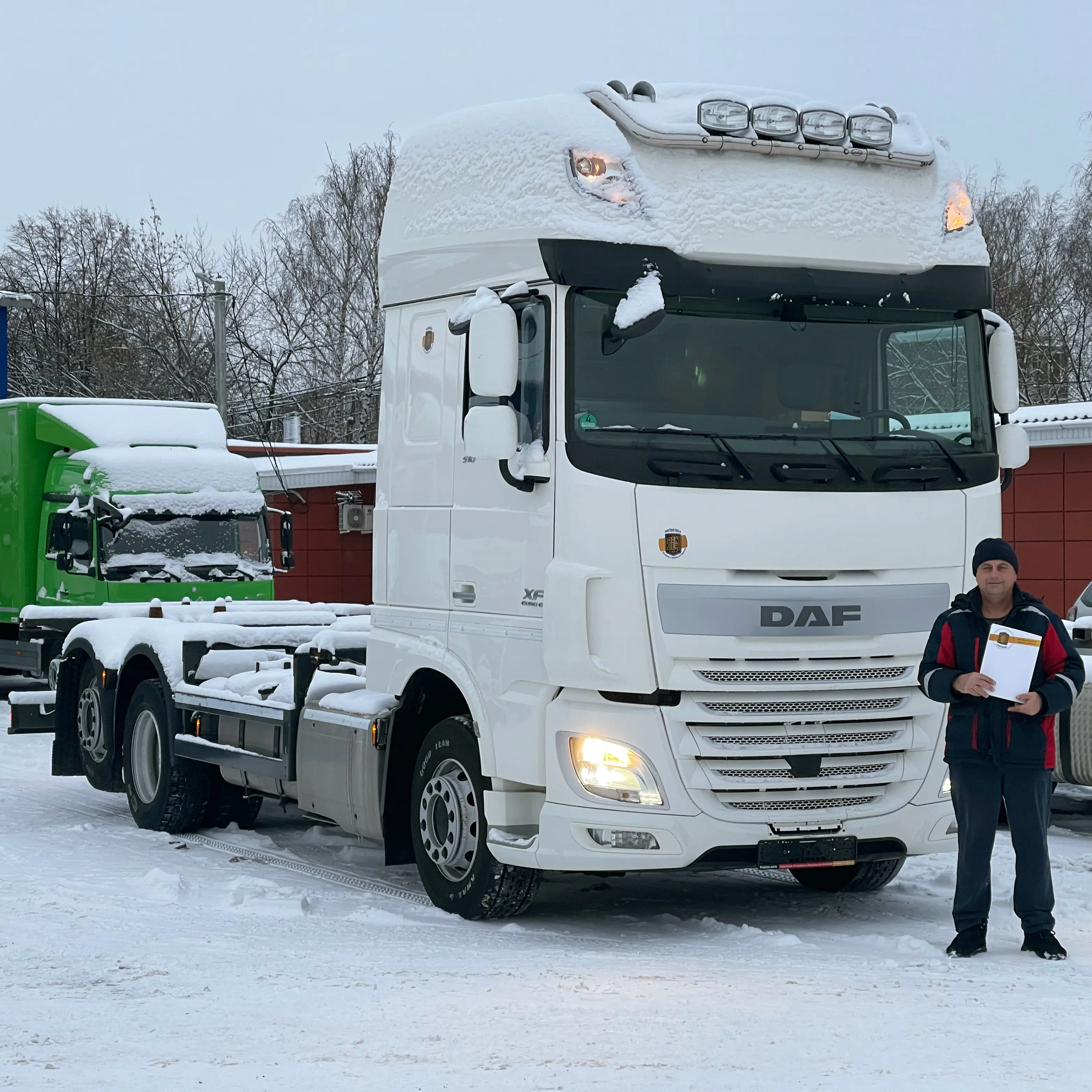 Фотография покупателя DAF XF510 контейнеровоз, г. Барнаул - регион отгрузки
