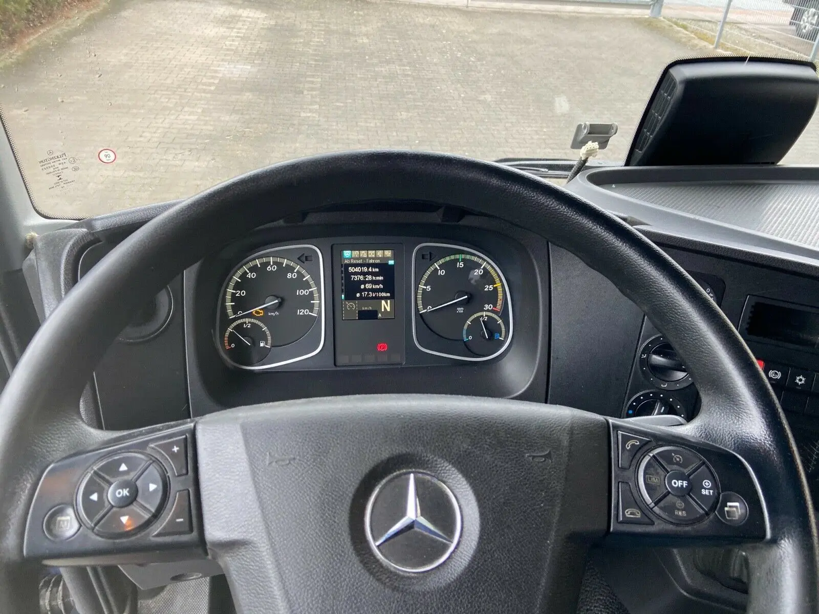Mercedes Atego 824 L, 2016 год, штора-борт 50 м3, шестицилиндровый мотор, без пробега по РФ - фото 4
