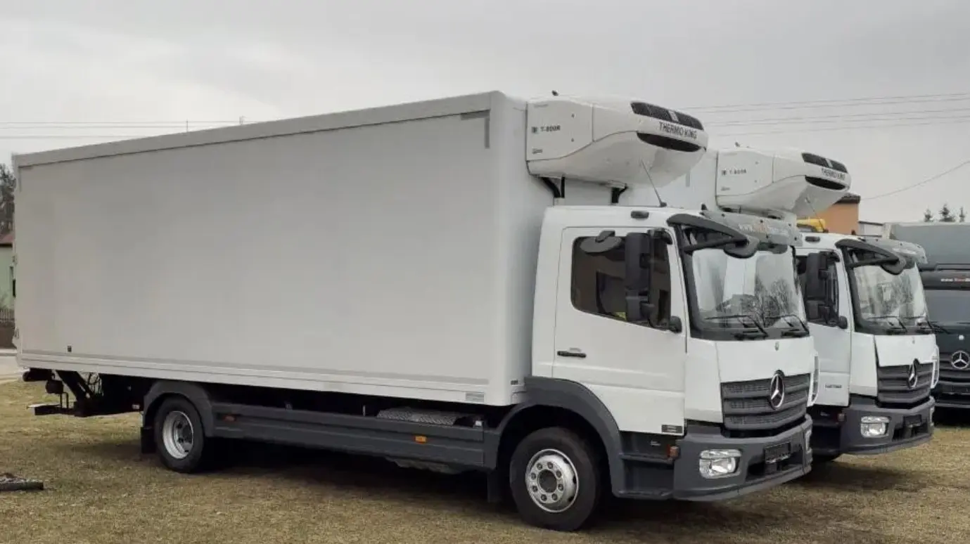 Рефрижератор Mercedes Atego 1218 L, 2016 год, 18 палет, ворота и гидроборт - фото 20