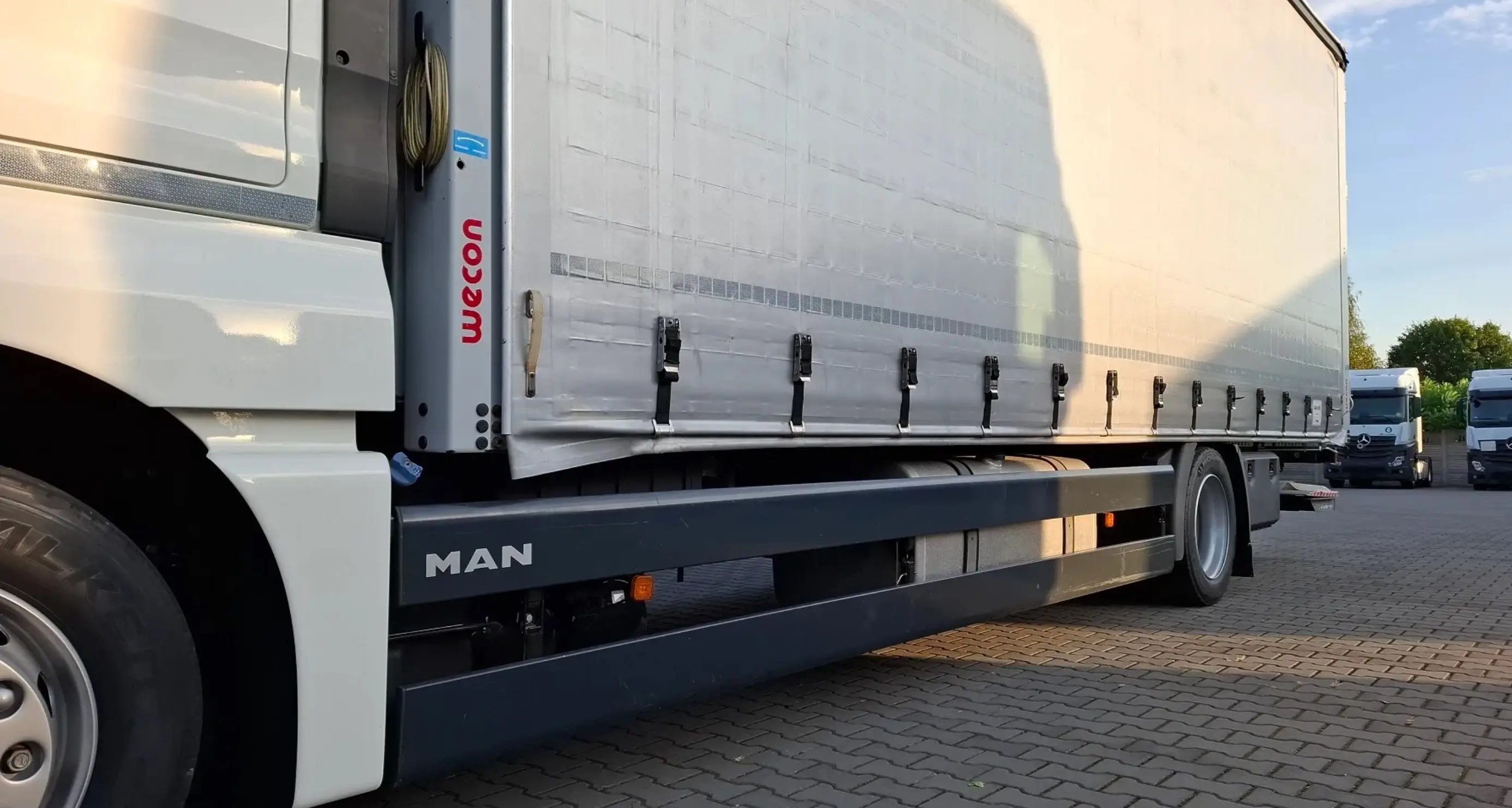 man tgx 18.360, 2019 года, штора 20 палет, ворота и гидроборт 12