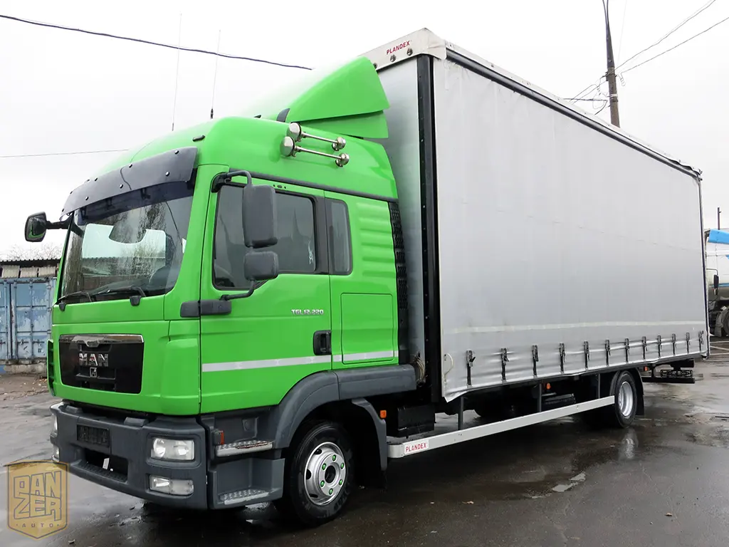 Грузовик штора MAN TGL 12.220, 58м3, все загрузки, 2 спальника, полная комплектация, 2010 г.в. - фото 8