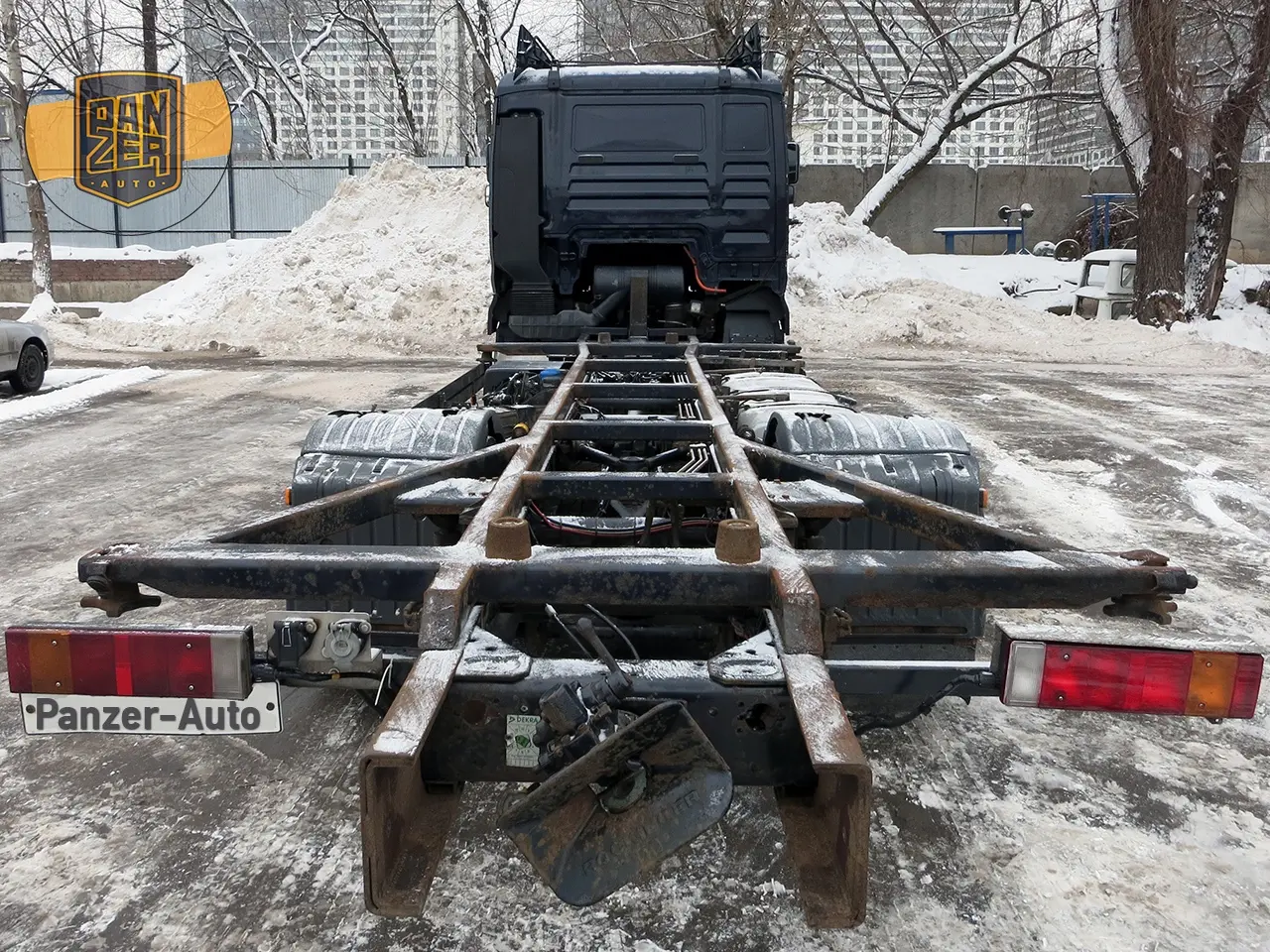 MAN TGA 18.360 LL, контейнеровоз БДФ, десятитонник - фото 2