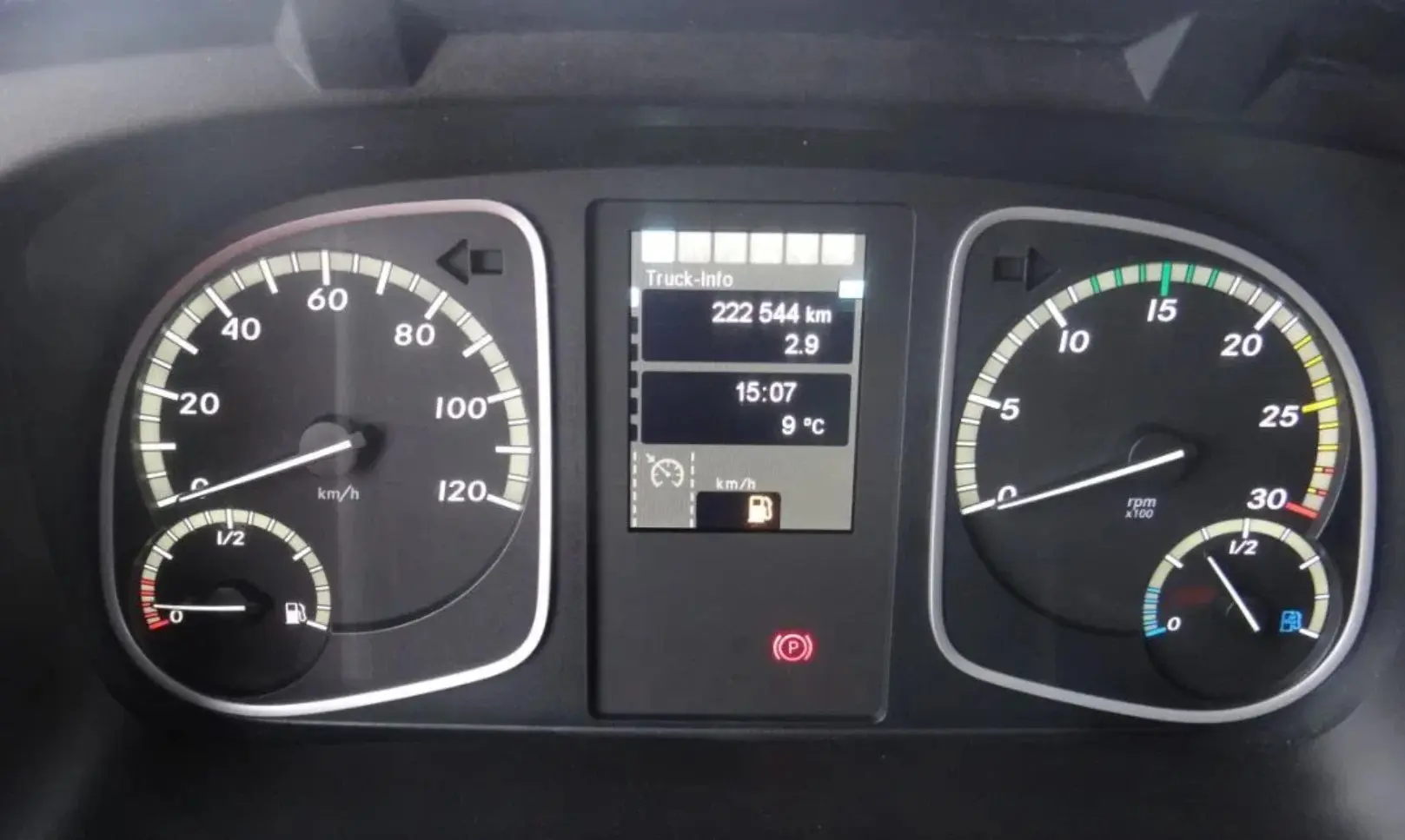 Рефрижератор Mercedes Atego 1218 L, 2016 год, 18 палет, ворота и гидроборт - фото 19