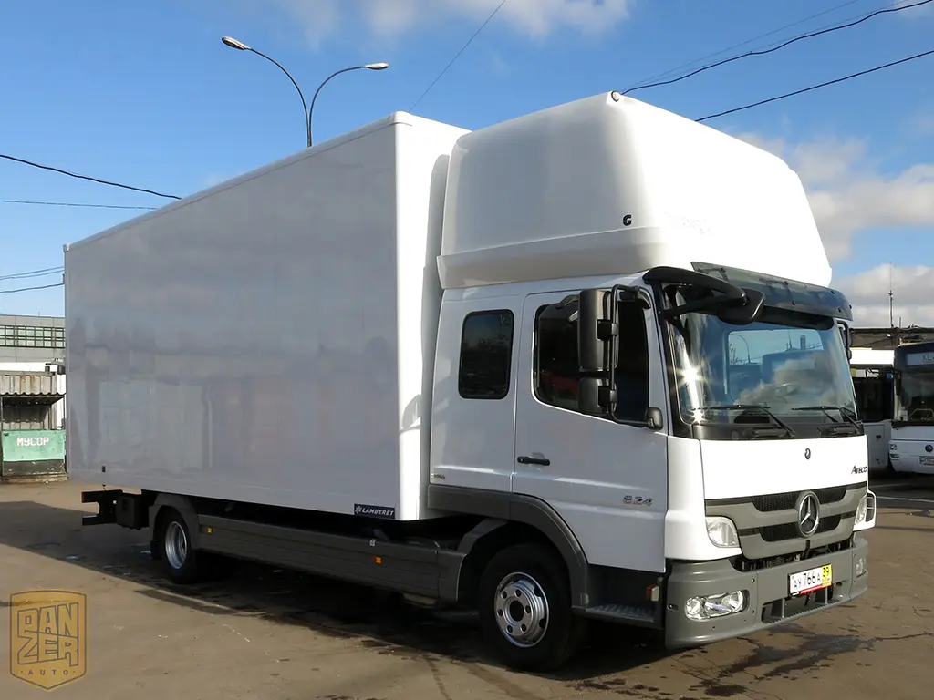 Mercedes Atego 824L, фургон 42м3, 2012г, 6 мест + 2 спальника - фото 8