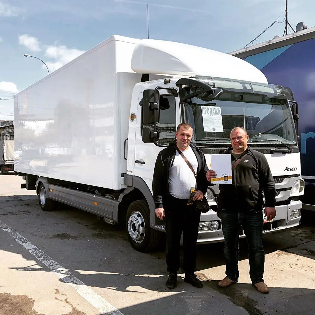 Фотография покупателя Mercedes Atego 822 фургон, Орловская область - регион отгрузки