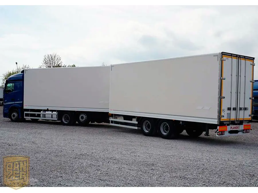 Mercedes-Benz Actros 2542 Stream Space, автопоезд фургон, Евро-5 - фото