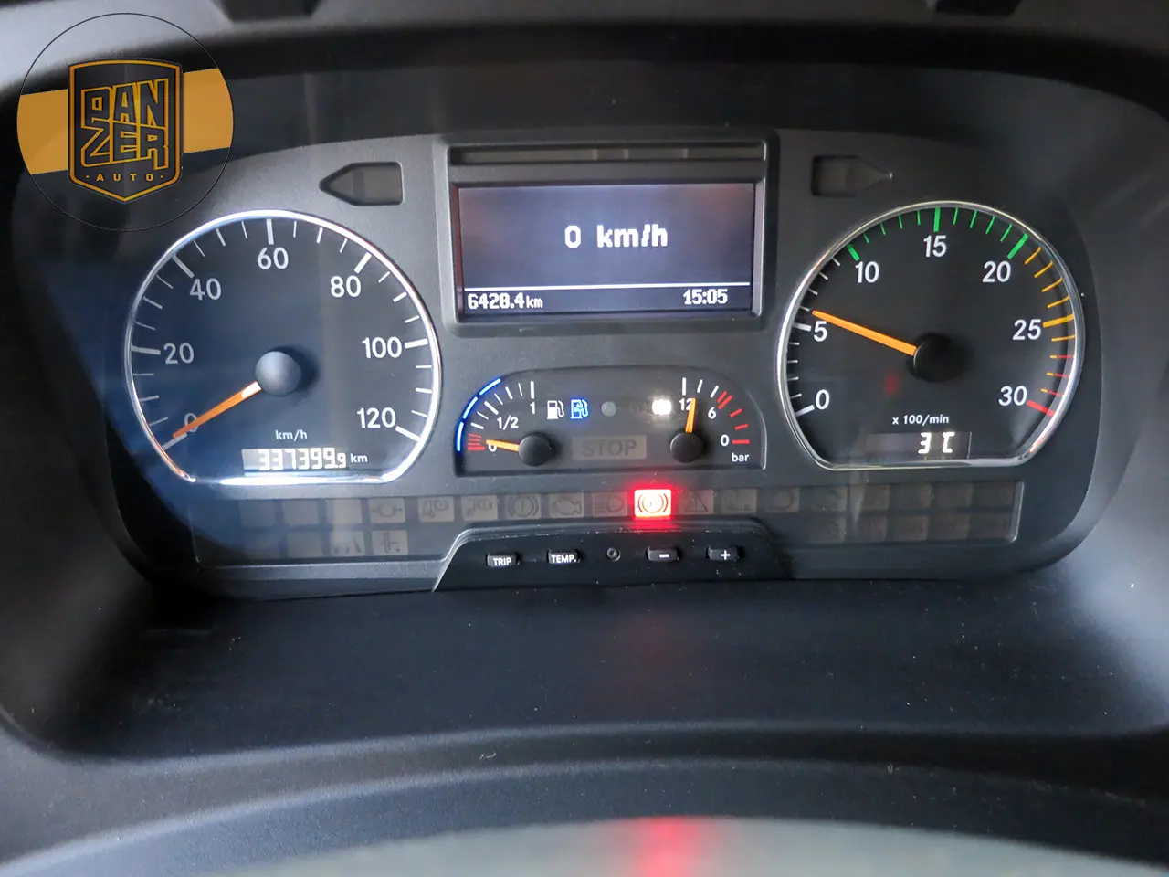 Mercedes Atego 1224, фургон 48 кубов, 2012 год, ворота - фото 14