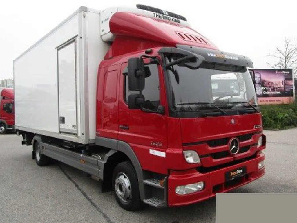 Mercedes Atego 1222L, реф, гидролифт, спальник, без пробега по РФ - фото