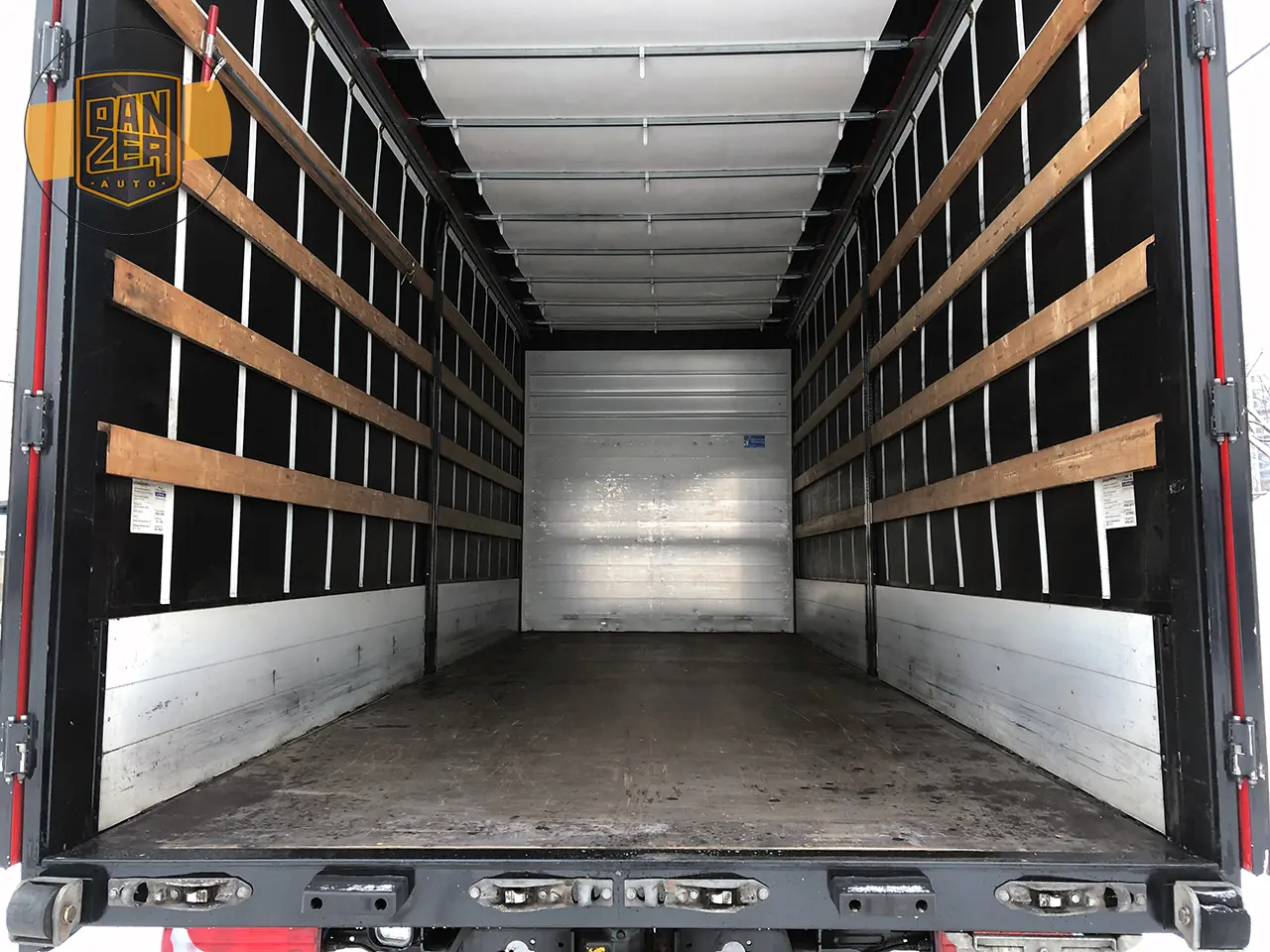 MAN TGM 12.290 BL, 2014 год, штора-борт 51м3, ворота - фото 2