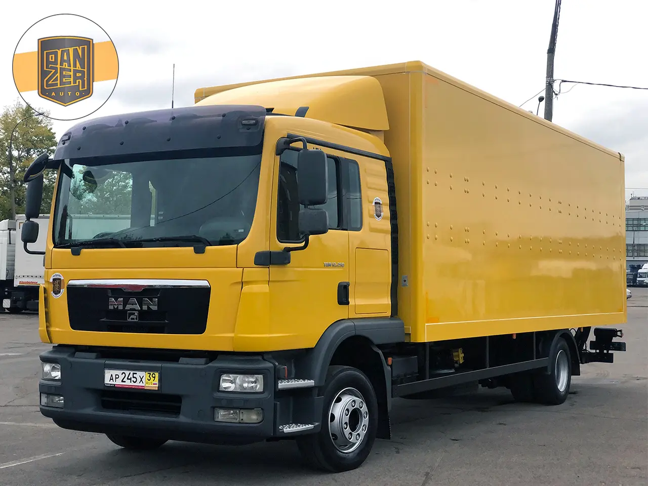 MAN TGM 12.250, 12/2012 год, фургон 46 кубов с гидролифтом - фото 8