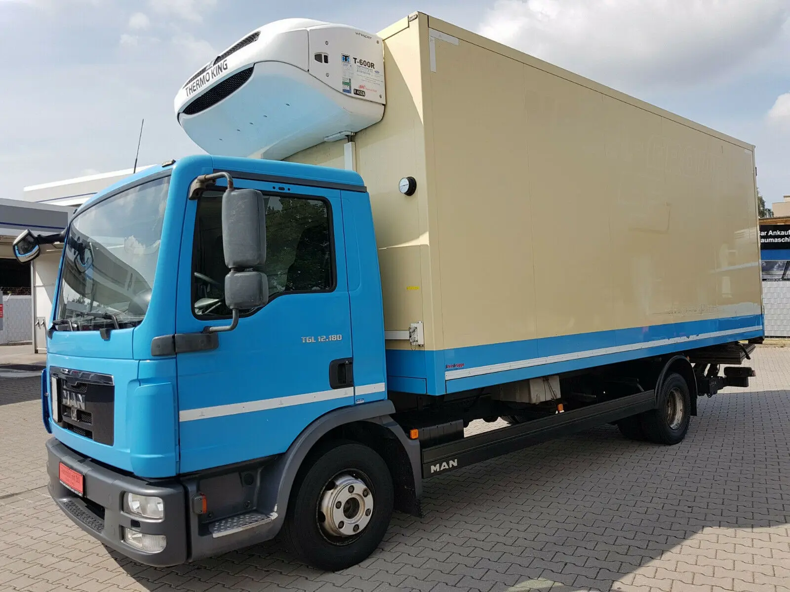 MAN TGL 12.180 BL, рефрижератор 36 м3, гидролифт, установка Thermoking, без пробега по РФ - фото 8