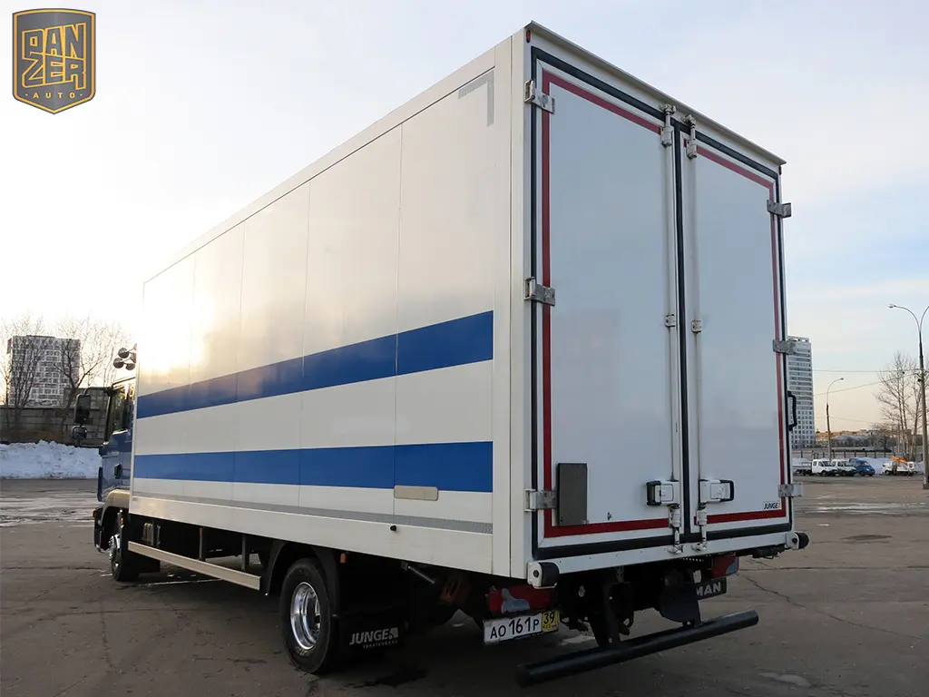 MAN TGL 12.250, 2012, изотермический фургон 42м3, ворота, без пробега по РФ - фото