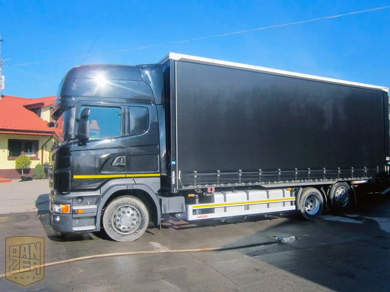 Автопоезд 120 кубов Scania R420 + прицеп-тандем, штора, 2011г, общая г/п 31т, 2 спальника. - фото 2