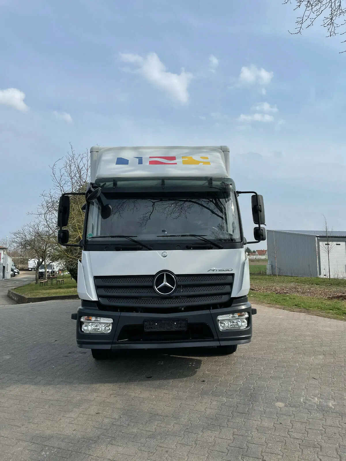 Фургон Mercedes Atego 1221 L, 2015 год, боковая дверь, 18 палет, гидролифт, без пробега по РФ - фото 7