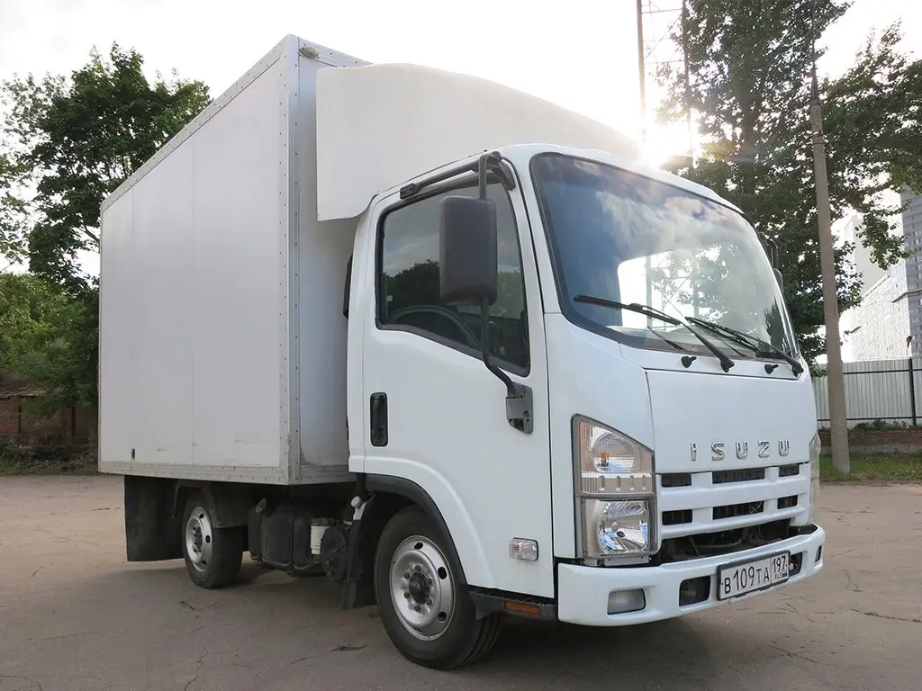 Isuzu NLR 85, 2010 г, фургон 13 кубов, категория В - фото 7