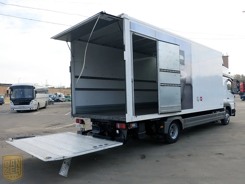 Mercedes-Benz Atego 822L, фургон - гидролифт, 2011г., высокая кабина - фото 10