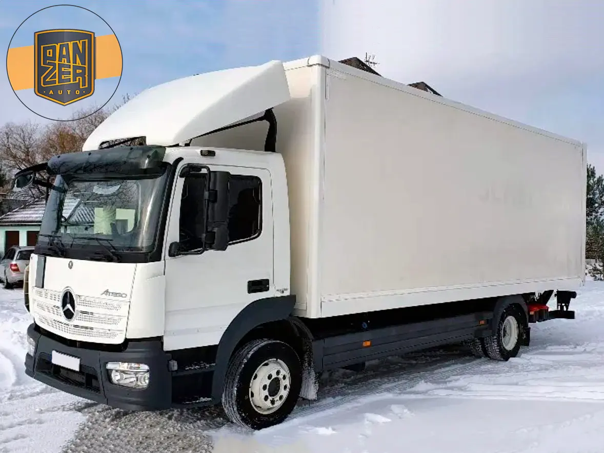 Mercedes Atego 1227 L NEW, 2015 год, фургон 43 м3, гидролифт, без пробега по РФ - фото