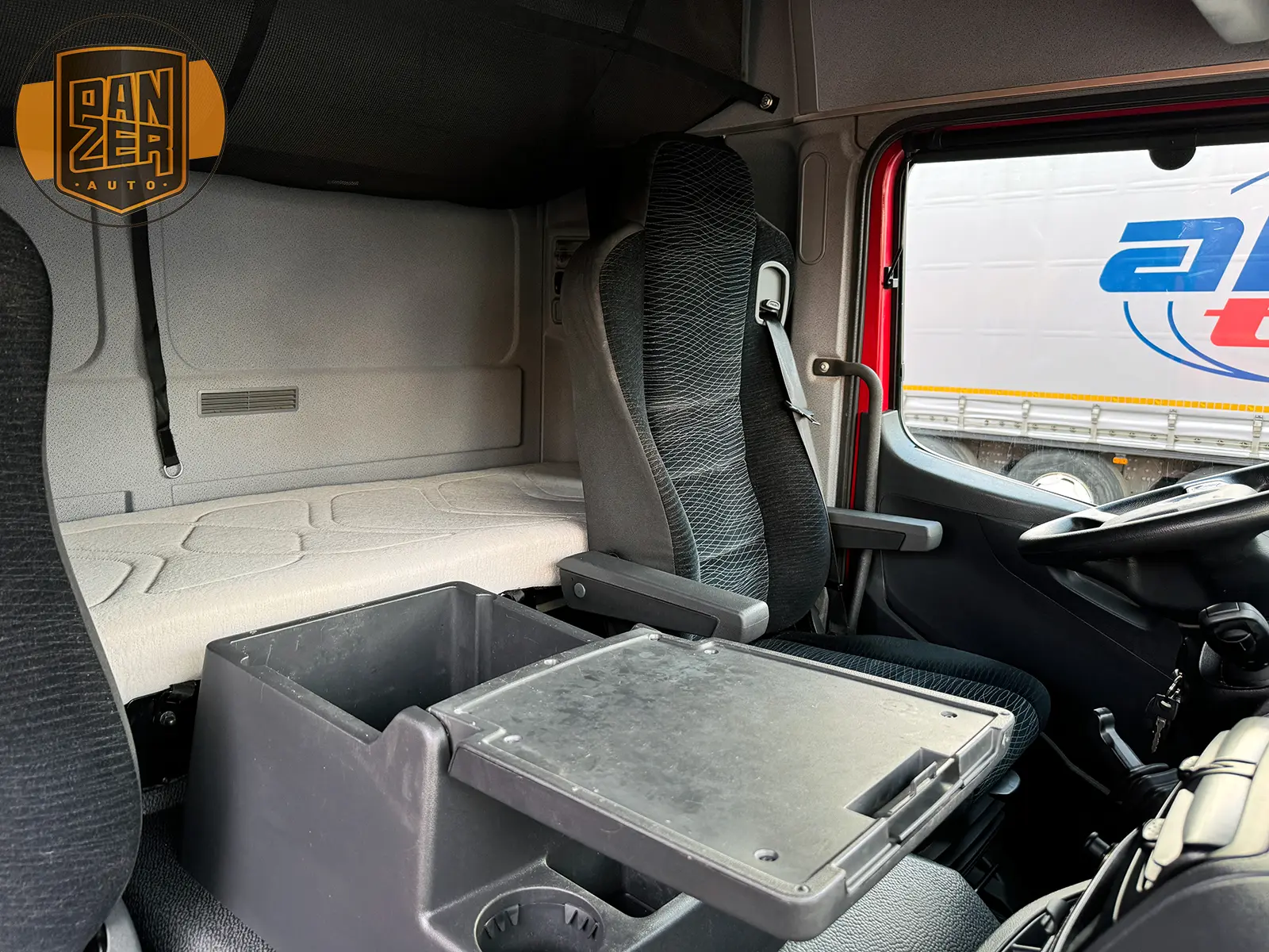 mercedes-benz atego 1230, 2019 год, фургон 18 палет с воротами 6