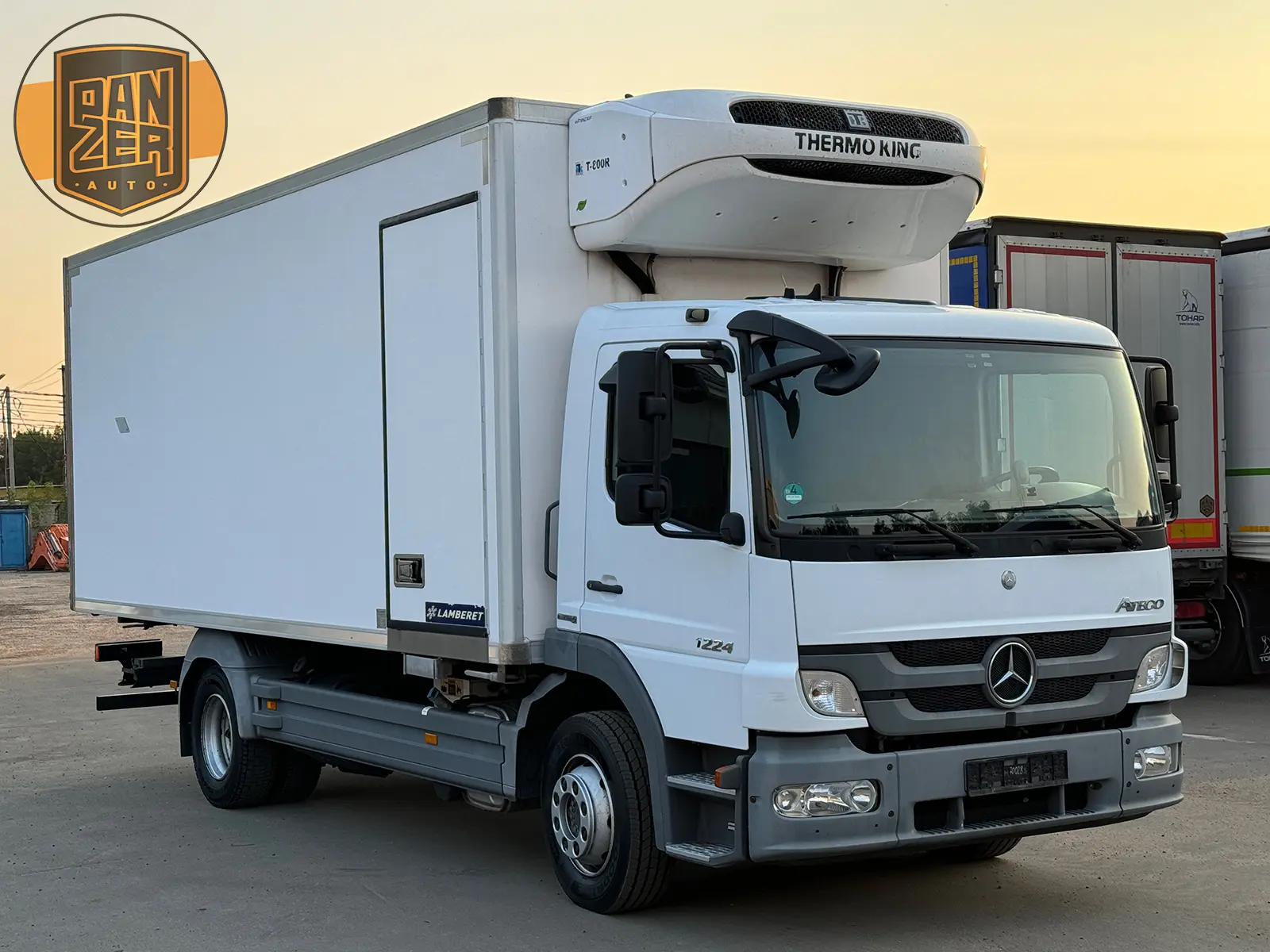 Рефрижератор Mercedes Atego 1224, 2013 год, Евро-5, будка Lamberet 15 палет - фото