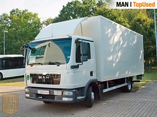Фургон MAN TGL 8.180 BL, новейший экономичный двигатель без мочевины, 2011г, 3-х местный салон - фото