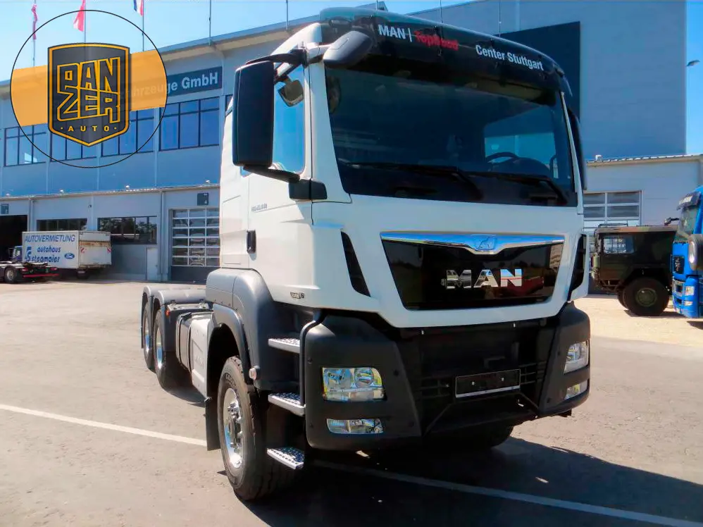 Полноприводный тягач MAN TGX 26.440, 6х6, пробег 89 тыс.км, без пробега по РФ - фото-детальных