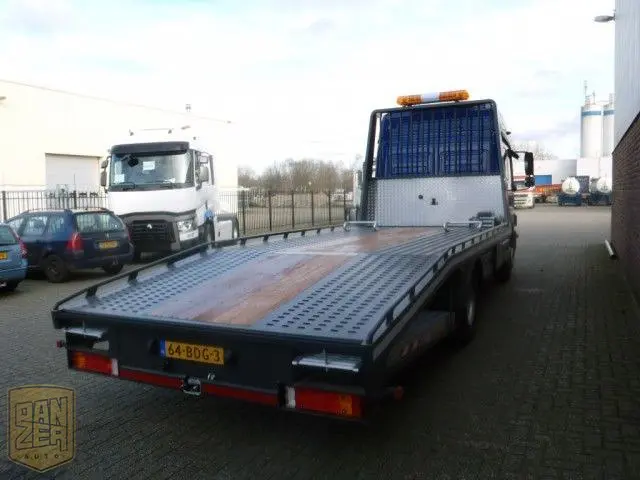 Mercedes-Benz Atego 1229L, автовоз, аппарели, лебедка, спальник, г/п 8т, состояние нового - фото