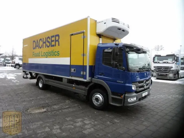 Mercedes-Benz Atego 1222L, рефрижератор 44м3, установка Thermo King MD200, ворота + гидролифт 1000кг - фото 7