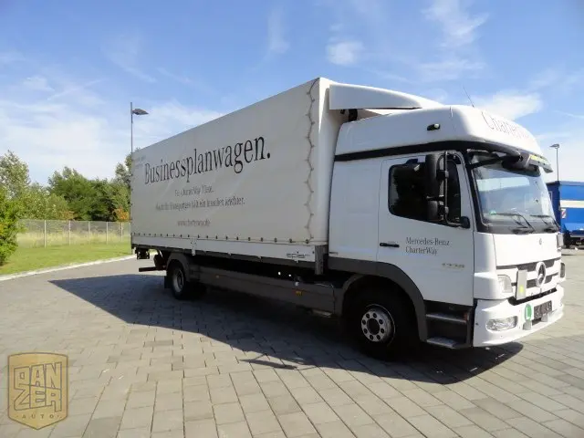 Mercedes-Benz Atego 1229L, борт-тент 43м3, длина 7.2м, 2 спальника. Без РФ! - фото 4
