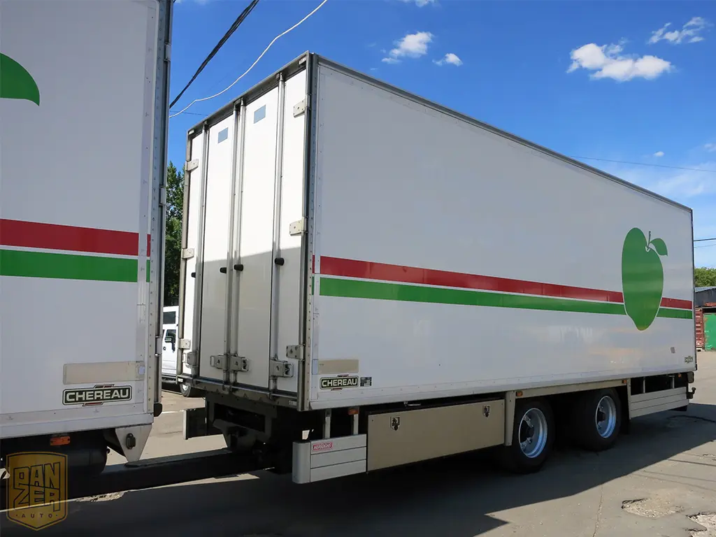 Изотермический прицеп тандем Chereau, 20 европалет, сквозная погрузка - фото