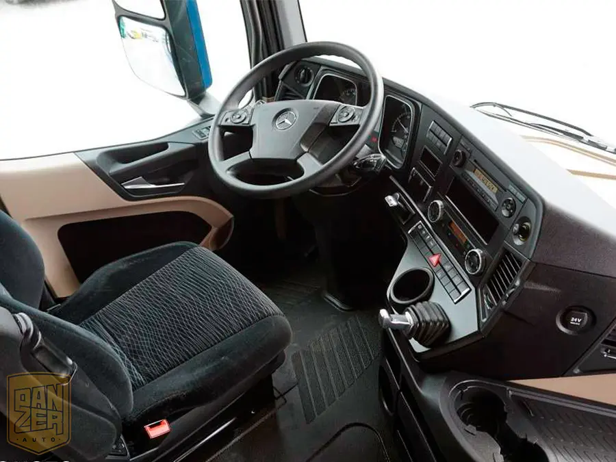 Mercedes-Benz Actros 2542 Stream Space, автопоезд фургон, Евро-5 - фото 3