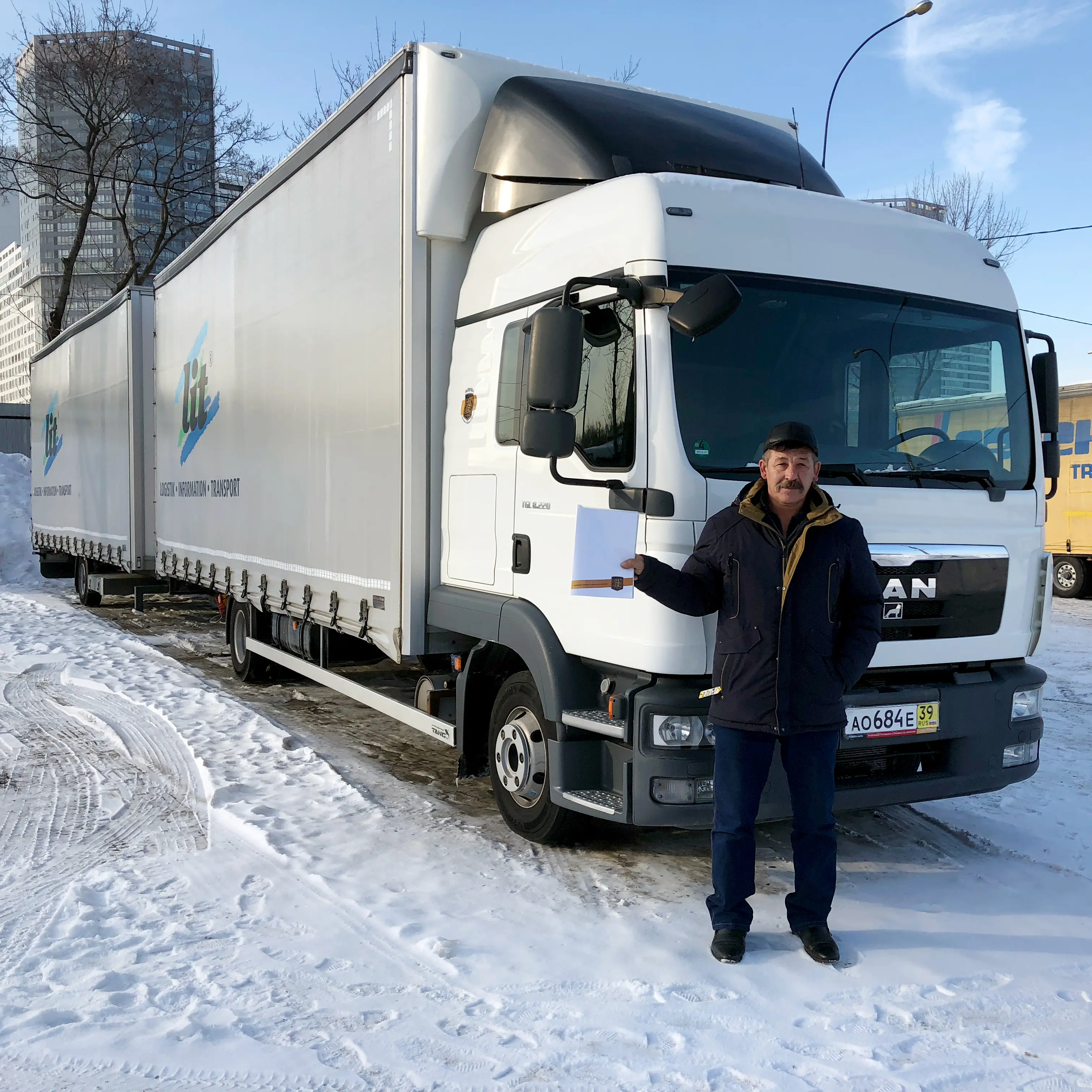 Фотография покупателя MAN TGL 8.220 автопоезд, Ставропольский край - регион отгрузки