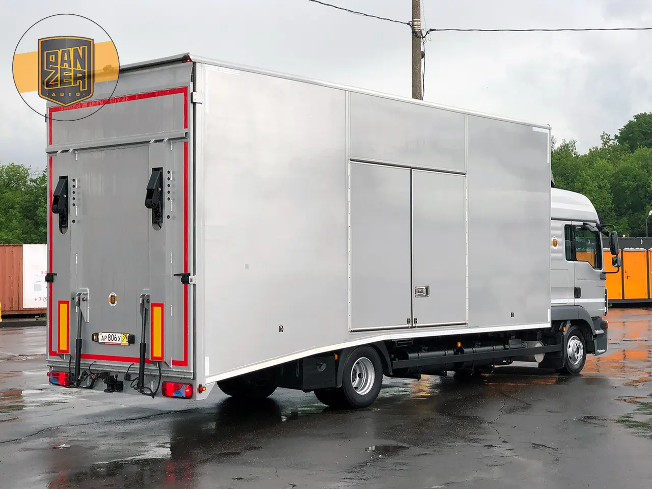 Автовоз крытый на 2 авто, MAN TGL 12.250 BL, 2013 год - фото 21