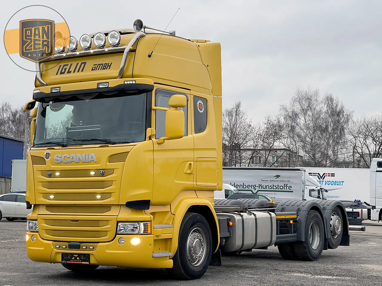 Scania R 450 контейнеровоз BDF, кабина Topline, 2015 г, г/п 16т, без пробега по РФ - фото 6