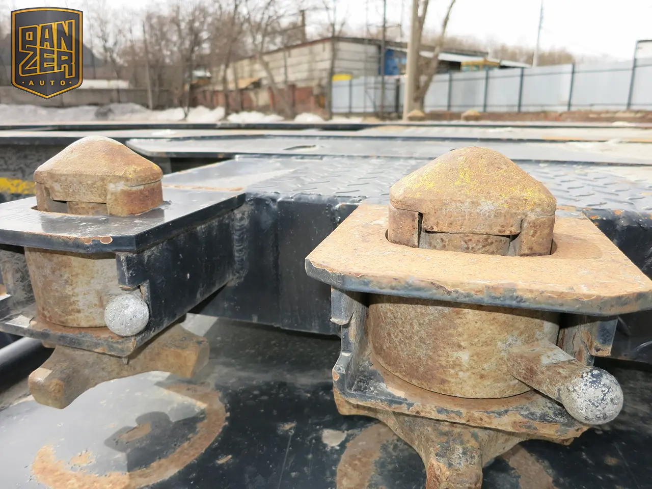 Полуприцеп контейнеровоз, 4 оси, Meusburger SW-480, 2012 год - фото 13