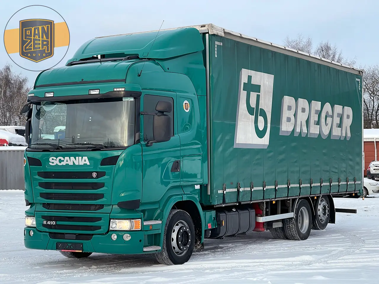 Scania R410, 6х2, 2015 год, штора 61 куб, 20 европалет, без пробега по РФ - фото 8