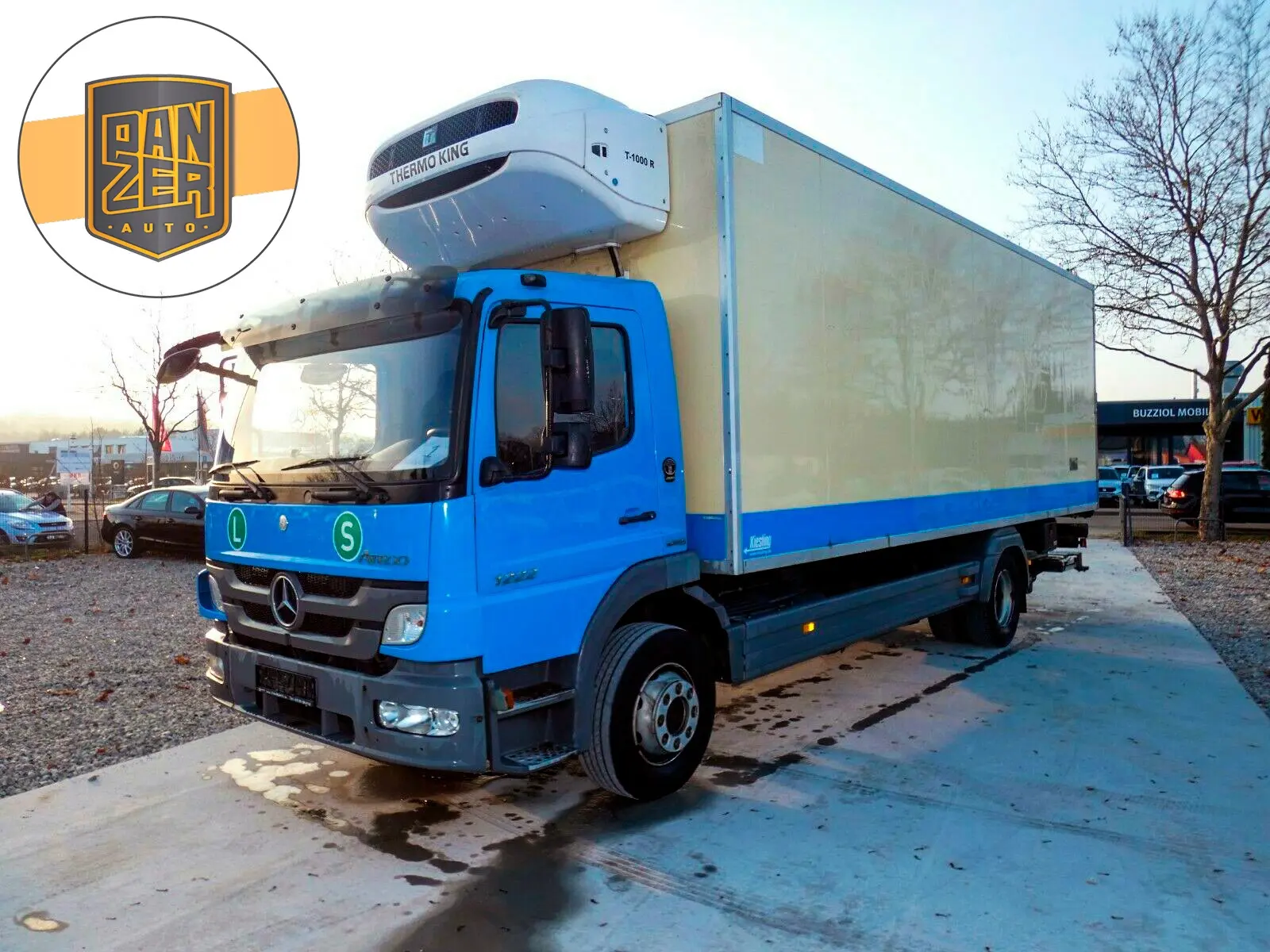 Рефрижератор Mercedes Atego 1222 L, Евро-5, 17 палет, гидроборт, без пробега по РФ - фото