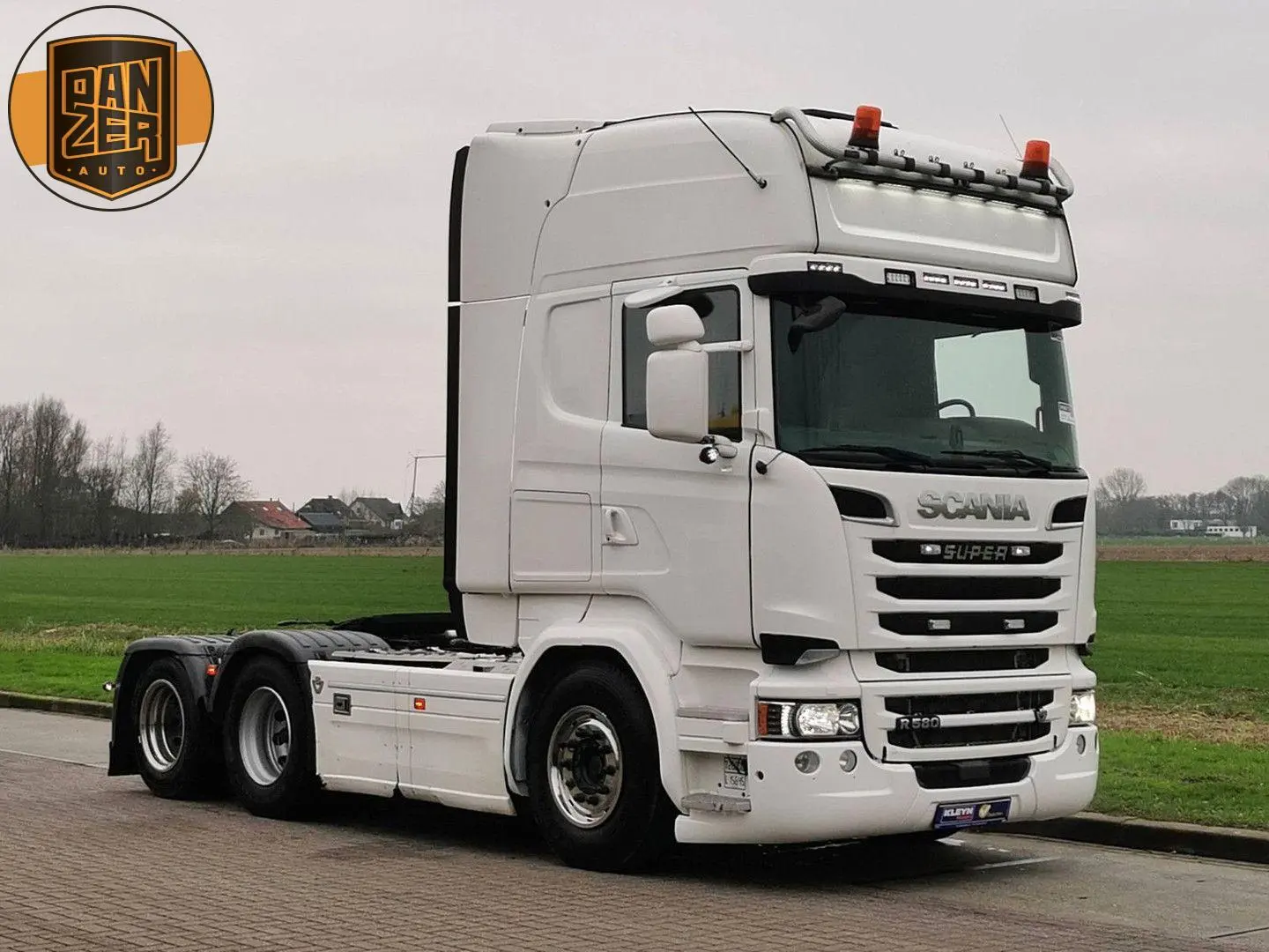 Scania R580 6x2 тягач - фото-детальных 2