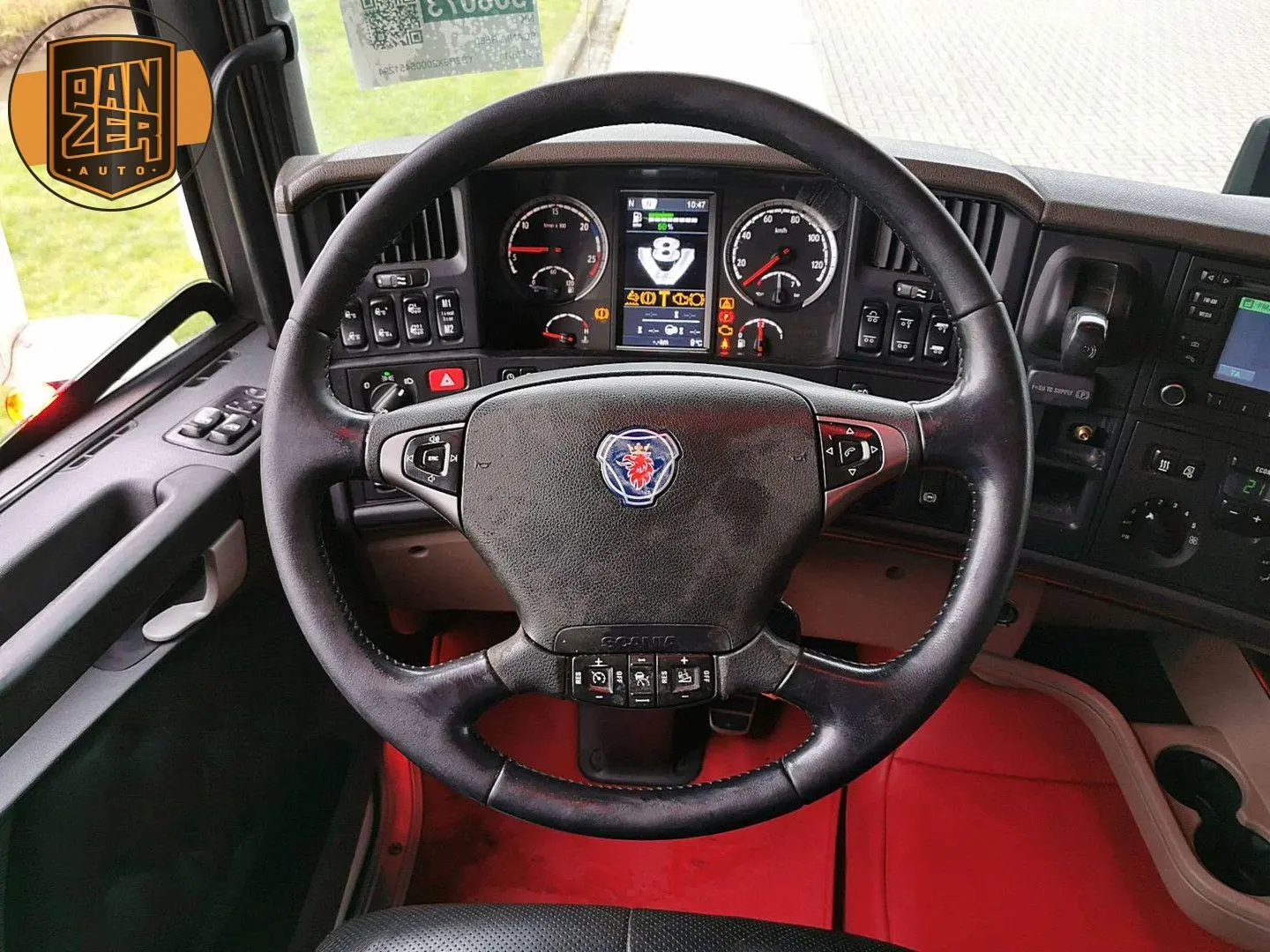 Scania R580 6x2 тягач - фото-детальных 9