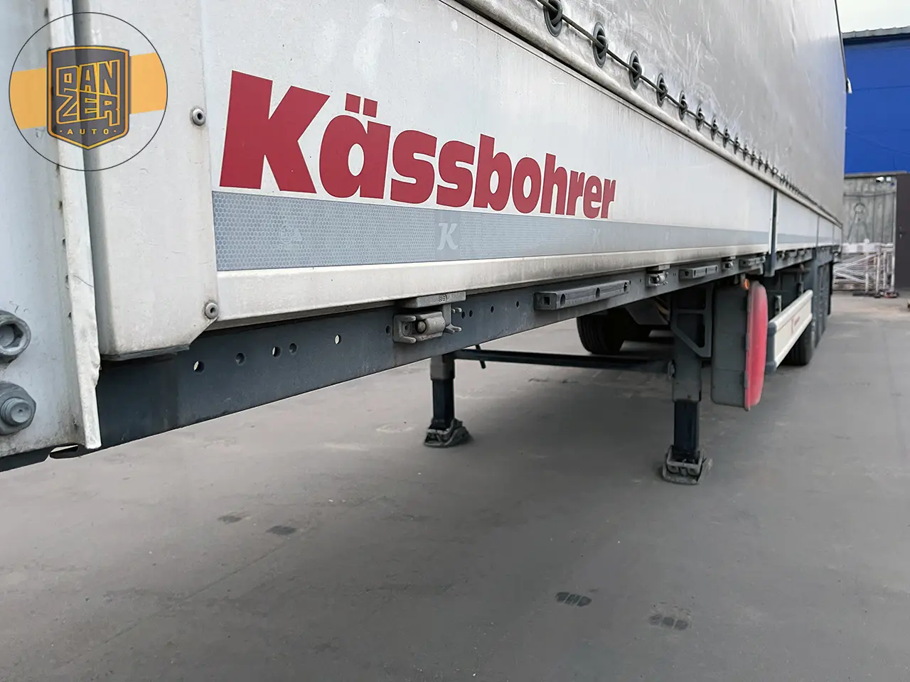 Kassbohrer XS, полуприцеп штора-борт 91м3, 2018 год, подъемная ось, состояние нового - фото 12